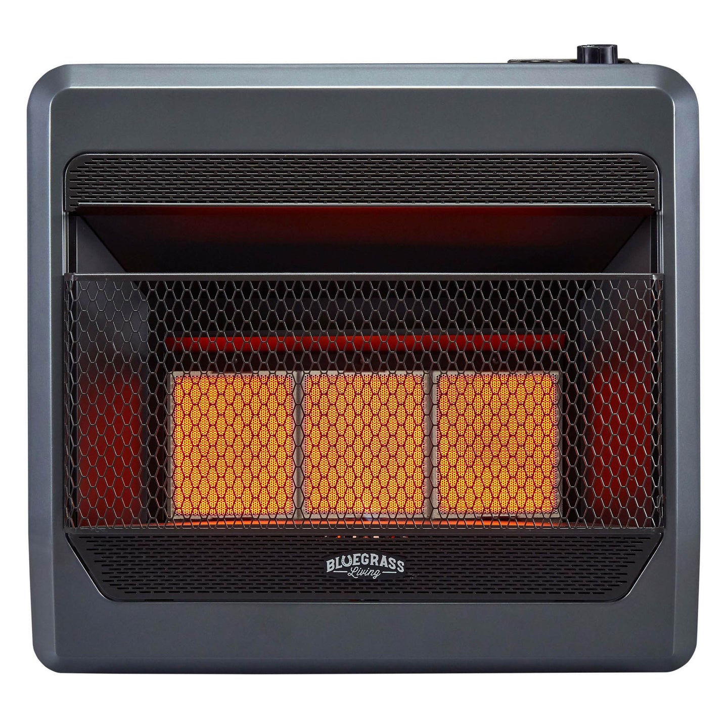 Bluegrass Living Propane Gas Vent Free Infrared Gas Space Heater With